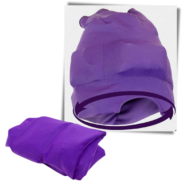 Migraine Relief Cap With Hot And Cold Therapy For Headache Pain