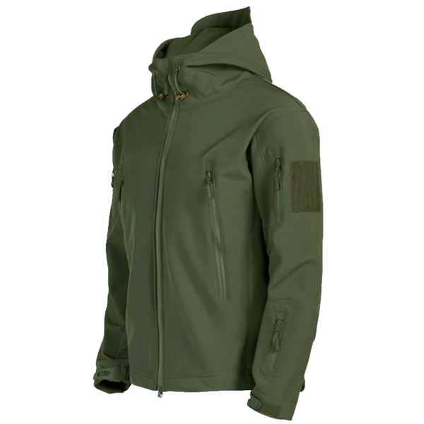 Tactical Jacket With All Weather Windproof And Waterproof Protection