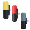 Capsule Form Mini Power Bank for Reliable On The Go Charging
