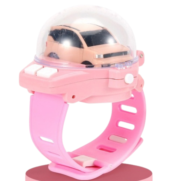 Rechargeable RC Car Watch for Kids with Durable Dustproof Design