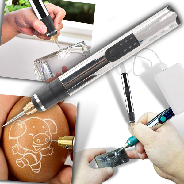 Mini Rechargeable Wireless Engraving Pen for Precise Surface Personalization