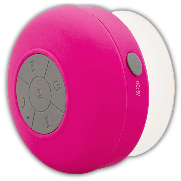 Waterproof Bluetooth Shower Speaker Delivers Clear Music
