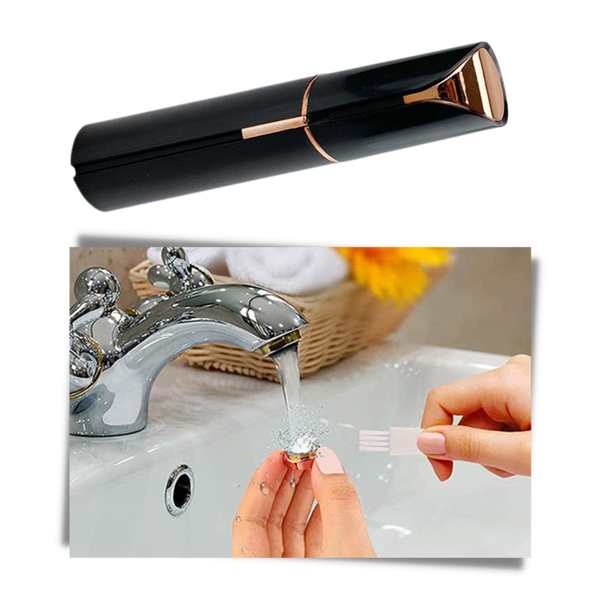 Electric Facial Hair Shaver For Safe Easy Grooming On The Go