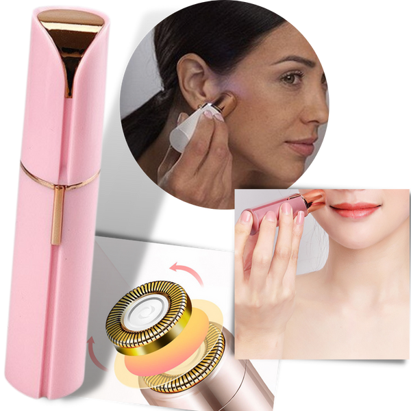 Electric Facial Hair Shaver For Safe Easy Grooming On The Go