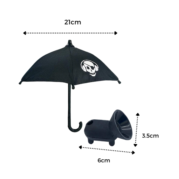 Phone Sun Shield Umbrella For Clear Outdoor Viewing And Comfort