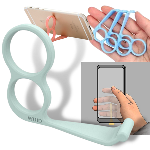 Ultra Lightweight Phone Stand with Hook 4 Pack Hands Free Viewing