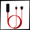 HDMI Mirror Cable for Phones and Tablets Screen Mirroring to TV