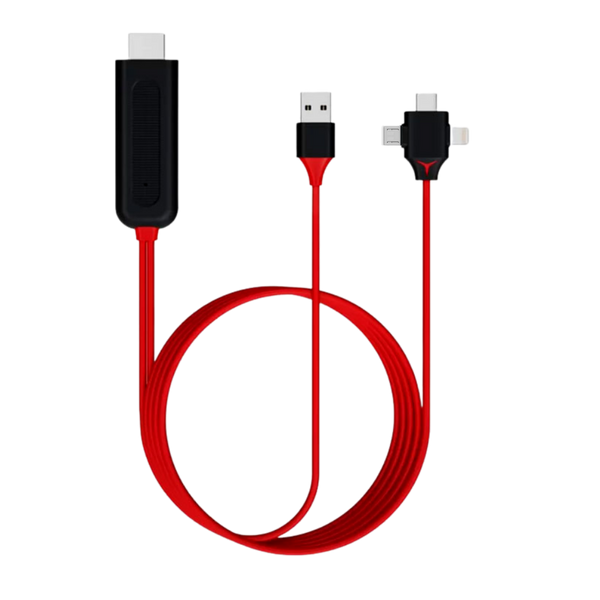 HDMI Mirror Cable for Phones and Tablets Screen Mirroring to TV