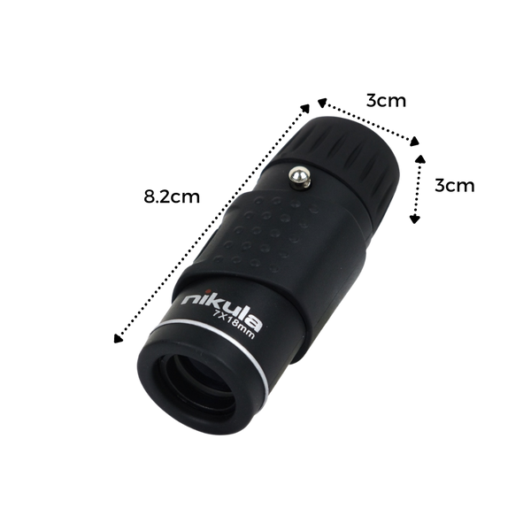 Compact Monocular Telescope For Sharp Distant Viewing