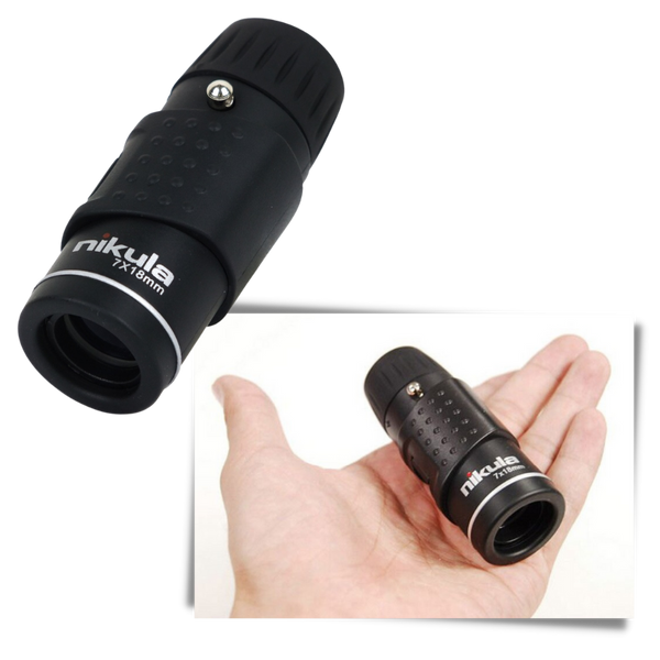 Compact Monocular Telescope For Sharp Distant Viewing