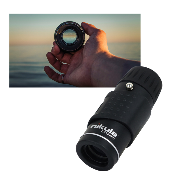 Compact Monocular Telescope For Sharp Distant Viewing