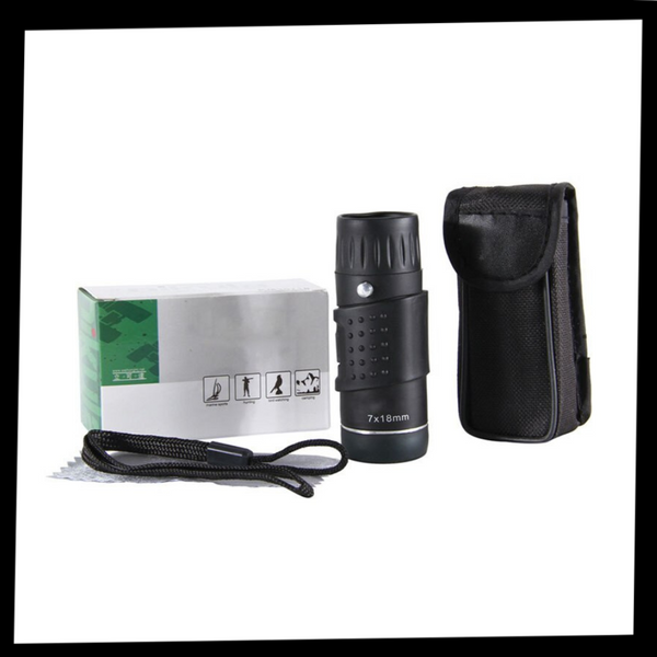 Compact Monocular Telescope For Sharp Distant Viewing
