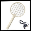 Rechargeable Two In One Foldable Mosquito Racket For Indoor And Outdoor Use