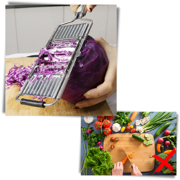 Versatile Kitchen Slicer And Grater With Four Blades For Effortless Prep