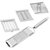 Versatile Kitchen Slicer And Grater With Four Blades For Effortless Prep
