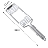 Versatile Kitchen Slicer And Grater With Four Blades For Effortless Prep