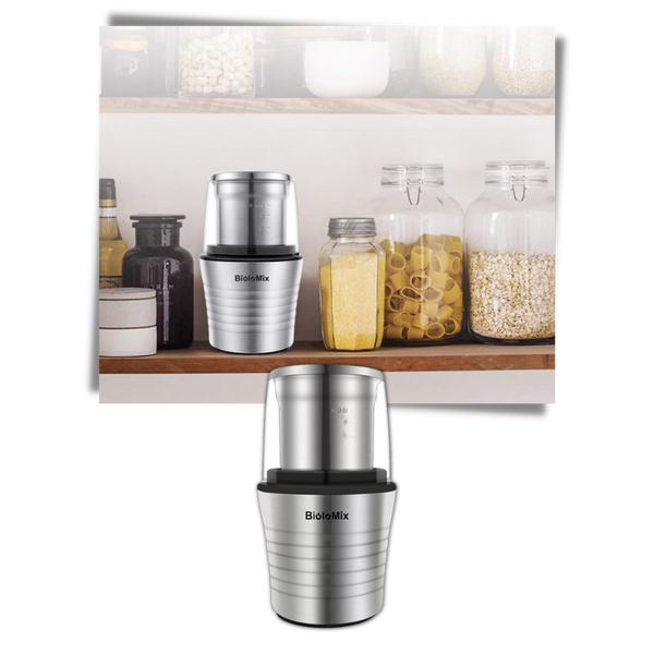 Powerful Compact Grinder For Fresh Coffee Beans And Spices