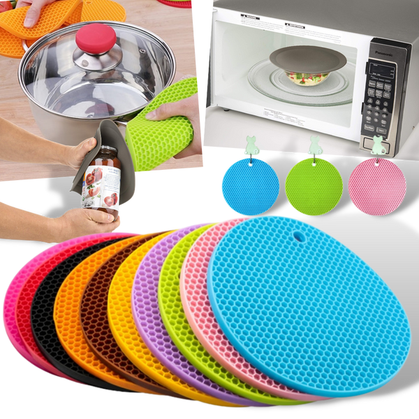 Silicone Pot Holder and Table Mat for Superior Heat Protection