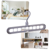 Rotating Space Saving Clothes Hanger for Easy Wardrobe Organization