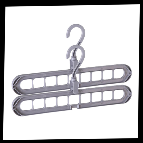 Rotating Space Saving Clothes Hanger for Easy Wardrobe Organization