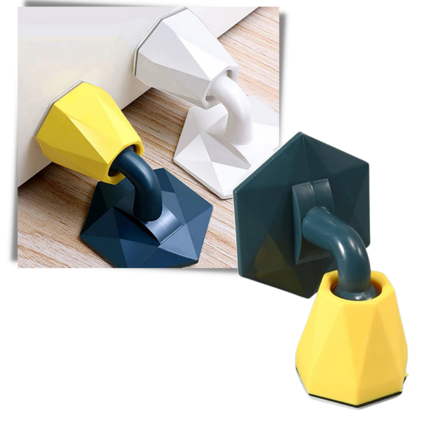 Premium Silicone Door Bumper and Mount for Wall Protection