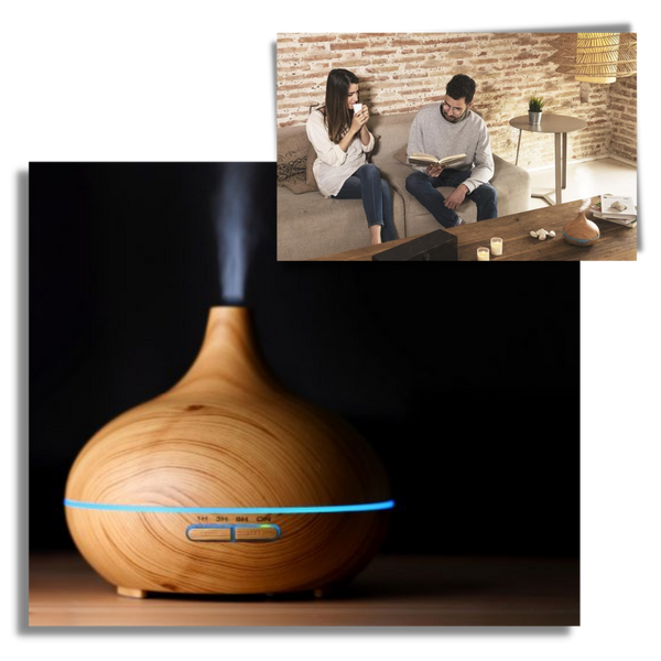 Ultrasonic Essential Oil Diffuser And Humidifier For Calming Ambiance