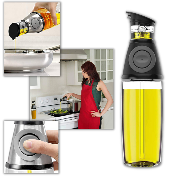 Premium Cooking Oil Dispenser Bottle For Precise Pouring And Measuring
