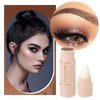 Waterproof Brow Marker And Stencil Set For Flawless Brows