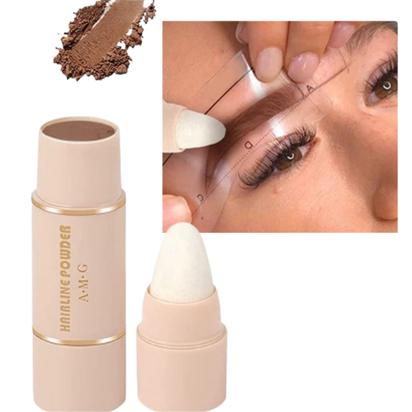Waterproof Brow Marker And Stencil Set For Flawless Brows