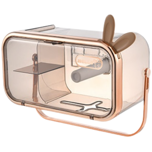 Premium Waterproof Toilet Paper Rack With Integrated Storage