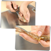 Stainless Steel Shrimp Peeling Knife for Safe Deveining and Cleaning