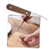 Stainless Steel Shrimp Peeling Knife for Safe Deveining and Cleaning