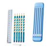 Premium Hard Pencil Case With Built In Ruler For Neat Organization