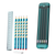 Premium Hard Pencil Case With Built In Ruler For Neat Organization