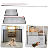 Adjustable Mesh Dog Fence For Easy Indoor Containment At Home