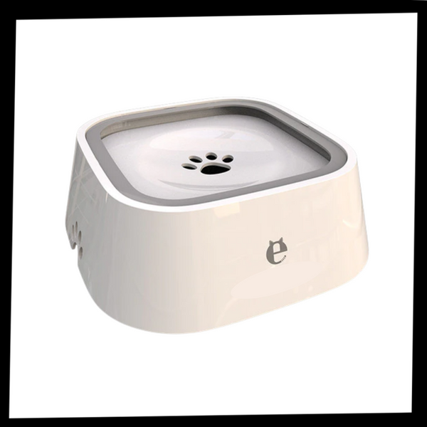Floating Water Bowl With Non Slip Base For Splash Free Hydration