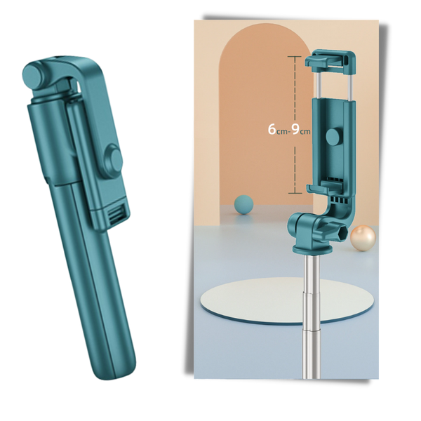 Premium Smartphone Selfie Stick With Tripod For Stable Full-Body Shots