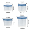 Stackable Draining Food Storage Container Keeps Produce Fresh