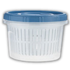 Stackable Draining Food Storage Container Keeps Produce Fresh