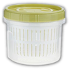 Stackable Draining Food Storage Container Keeps Produce Fresh