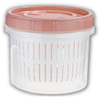 Stackable Draining Food Storage Container Keeps Produce Fresh