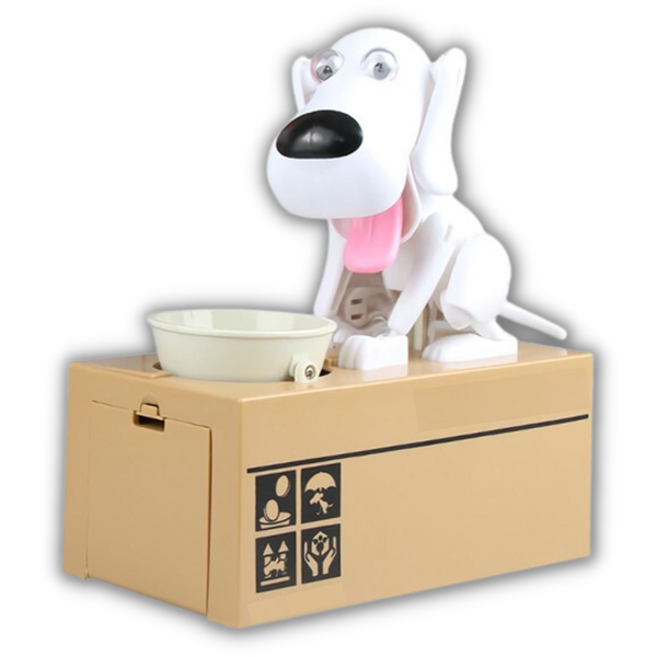 Puppy Themed Kids Piggy Bank For Fun Easy Saving Lessons