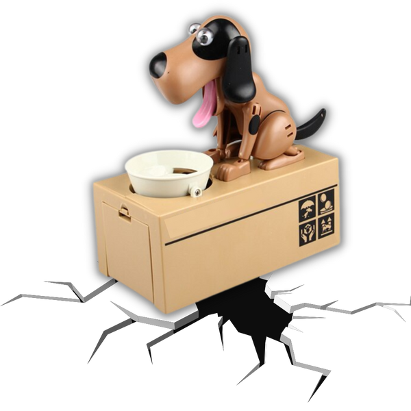 Puppy Themed Kids Piggy Bank For Fun Easy Saving Lessons