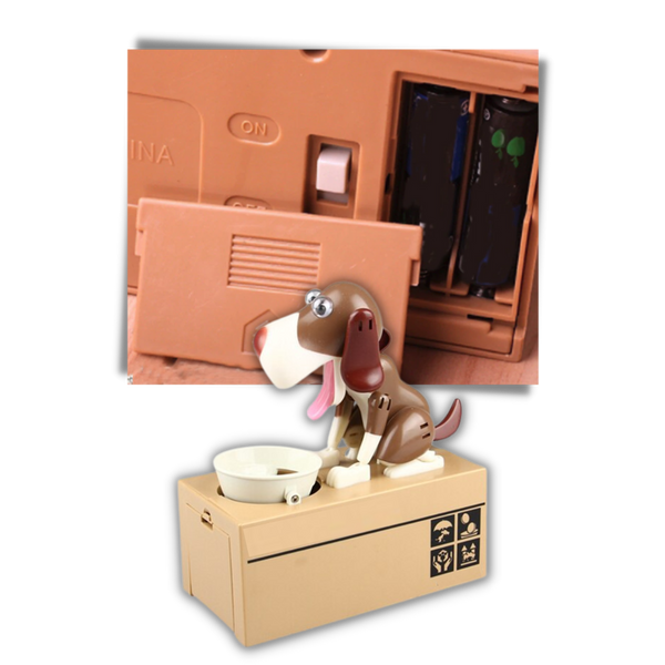 Puppy Themed Kids Piggy Bank For Fun Easy Saving Lessons