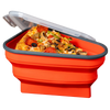 Expandable Pizza Slice Storage Case Keeps Slices Fresh On The Go