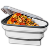 Expandable Pizza Slice Storage Case Keeps Slices Fresh On The Go