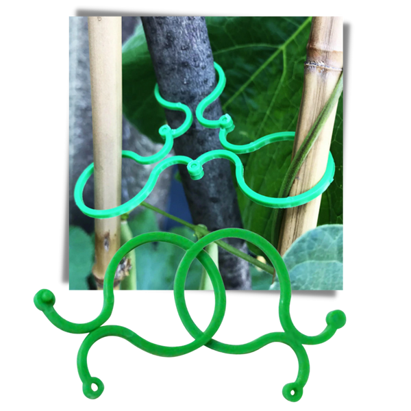 Garden Plant Support Clips Pack For Easy Versatile Plant Care