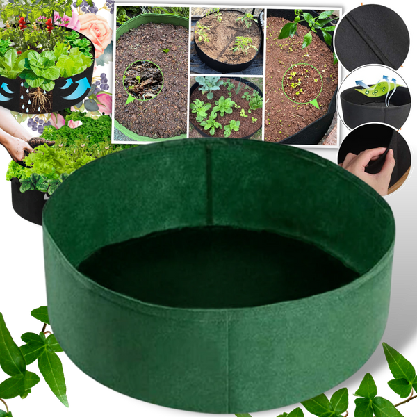 Raised Felt Nursery Pot for Healthy Seedling Growth and Early Vitality