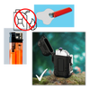 Electric Plasma Lighter Portable Windproof Waterproof Fire Starter