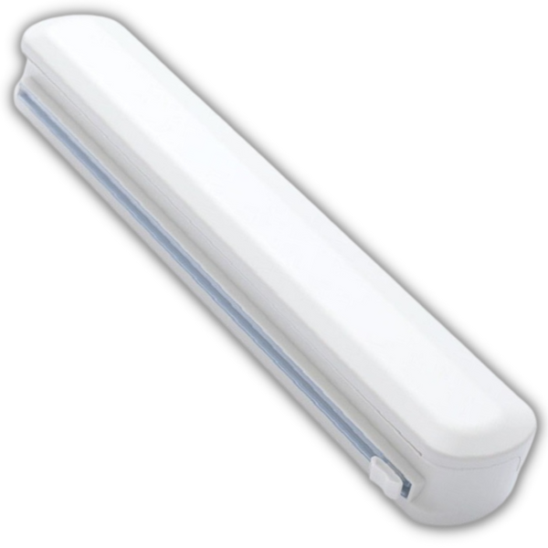 Versatile Plastic Food Wrap Dispenser Keeps Food Fresh Everyday
